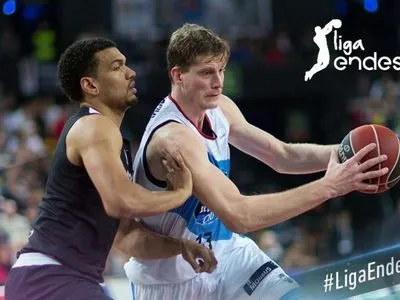 Баскетболист сборной Украины стал самым эффективным игроком матча чемпионата Испании