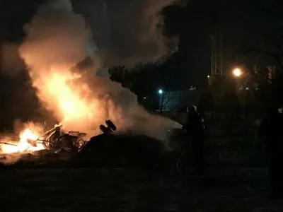 Падение вертолета в Кременчуге: спасатели уточнили количество жертв