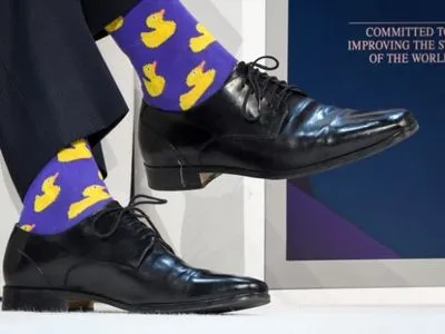 Шкарпетки канадського прем’єра Трюдо у Давосі сколихнули соцмережі