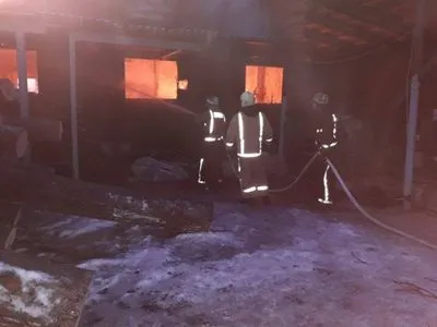 Палаюча будівля на Кіровоградщині обвалилась на рятувальників, двох госпіталізували
