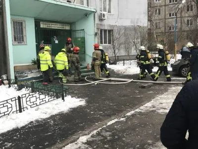 Пожар в Киеве: один человек погиб, двое - травмированы