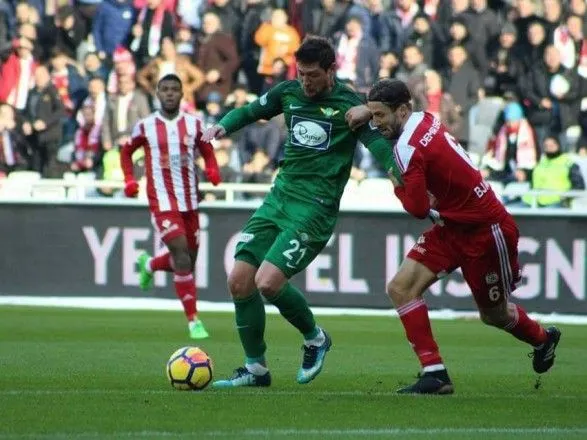 Нападник Селезньов забив другий гол за новий клуб з Туреччини