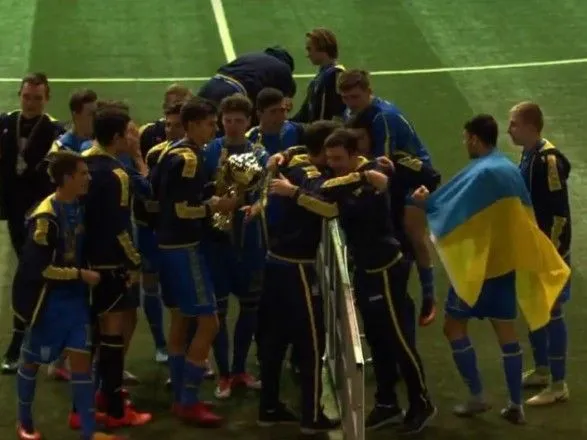 Юниорская сборная Украины победила на Кубке развития в Минске