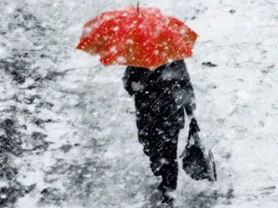Сегодня в Украине ожидается дождь, мокрый снег и штормовой ветер