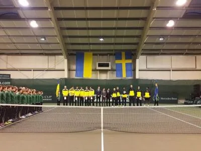 Україна поступилася у першому протистоянні Кубку Девіса проти Швеції