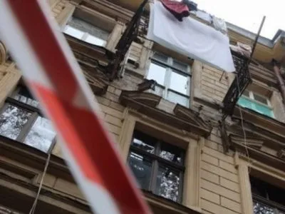 Два балкони обвалилися в центрі Одеси