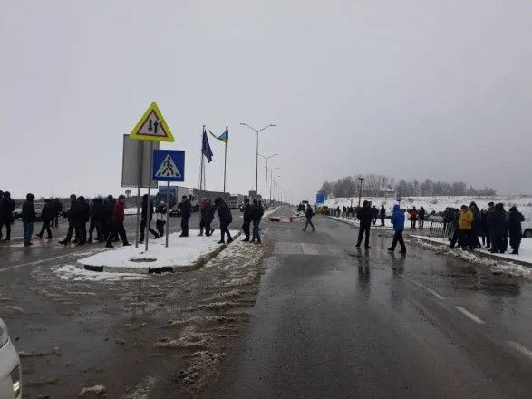 Во Львовской области завершились протестные акции вблизи пунктов пропуска на украинско-польской границе