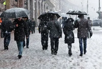 Сегодня в Украине ожидаются дожди, местами с мокрым снегом