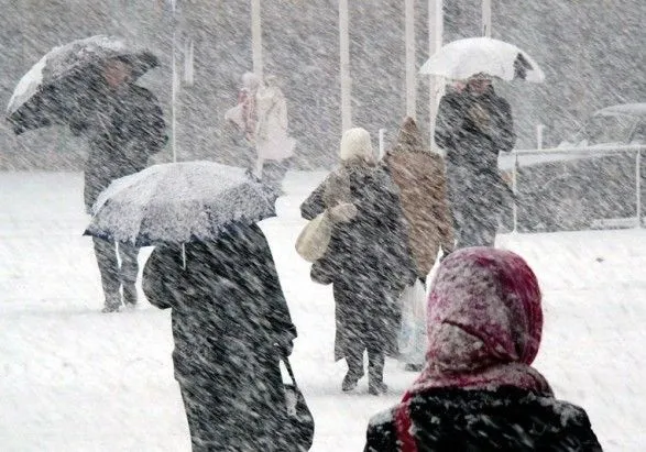 В Україні очікується погіршення погодних умов 8-9 лютого