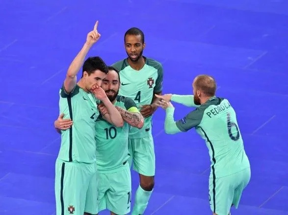 Збірна Португалії стала першим фіналістом ЧЄ з футзалу