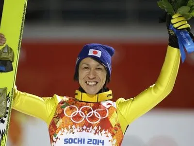 Японский прыгун с трамплина установил рекорд зимних Олимпийских игр