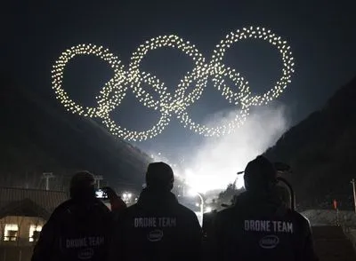 Intel запустила на Олімпіаді понад тисячу дронів, встановивши світовий рекорд
