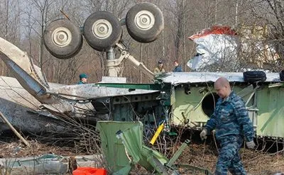 В РФ обьяснили, почему Польше не вернули обломки самолета Качиньского