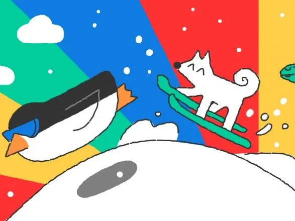 Google випустив дудл до відкриття зимової Олімпіади-2018