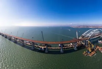 В Росії розповіли про "успіхи" будівництва "Кримського моста"