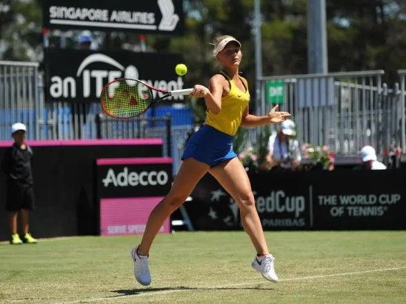 Костюк победила теннисистку из топ-30 в матче Кубка Федераций Украина-Австралия