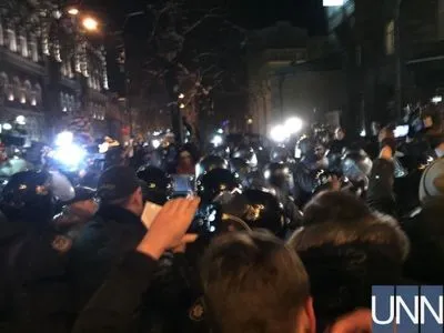 Полиция задержала сторонника Саакашвили возле АП