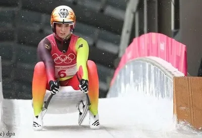Саночниця Гайзенбергер стала трехкратной чемпионкой Олимпийских игр