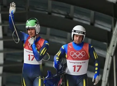 Украинский дуэт саночников остался без медалей на Олимпиаде-2018