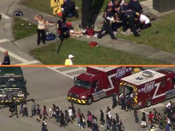 Число погибших в результате стрельбы в школе на юге Флориды возросло до 17 человек