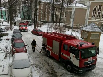 У Києві сталася пожежа в лікарні