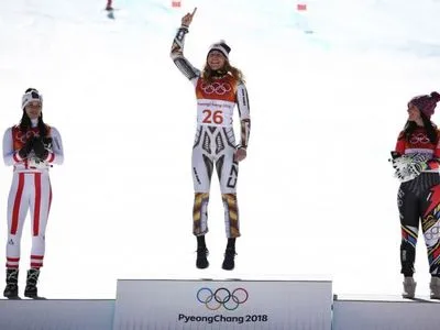 ОИ-2018: чешка выиграла горнолыжный супергигант, украинка вне топ-40