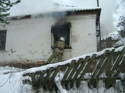 В Полтавской области в огне погиб человек