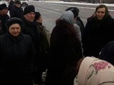 Жители Львовской области перекрывали международную трассу