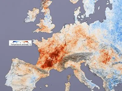 Кліматологи провели аналіз температури повітря у другій половині XXI століття на території Європи