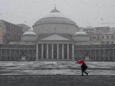 Арктичний фронт дістався півдня Італії: Неаполь в снігу