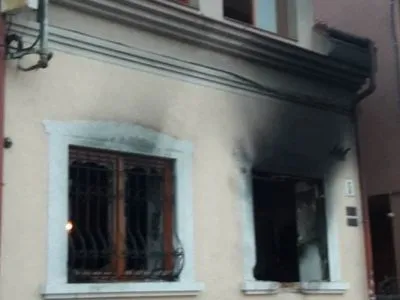 В Ужгороде снова произошел пожар в офисе Общества венгерской культуры