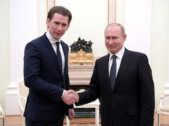 Курц приїхав до Москви і зустрівся з Путіним
