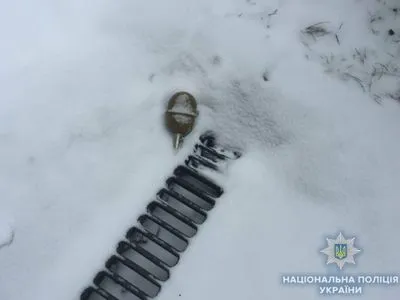 Возле одной из школ Ровно нашли гранату