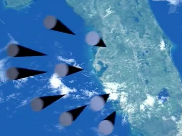 В презентации Путина использовали фильм 2007 года, в котором ракеты бомбят Флориду