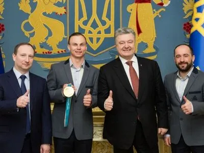 Президент вручив олімпійському чемпіону Абраменку орден "За заслуги"