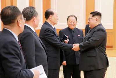 На встрече с делегацией Южной Кореи Ким Чен Ын выразил желание снизить напряженность на Корейском полуострове