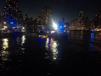 В Нью-Йорке разбился вертолет