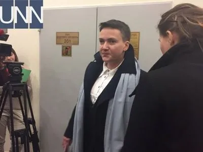 Савченко снова пришла в суд, где рассматривается дело Рубана