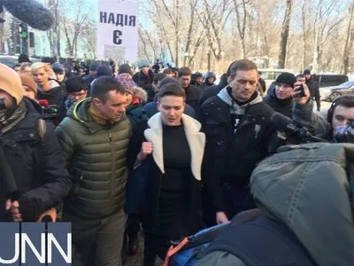 Савченко прибыла в СБУ