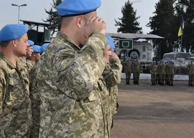 В Украину вернулись 75 украинских миротворцев в Конго