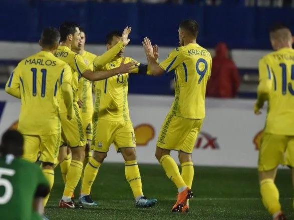 Футболисты Украины не сумели выиграть у сборной Саудовской Аравии