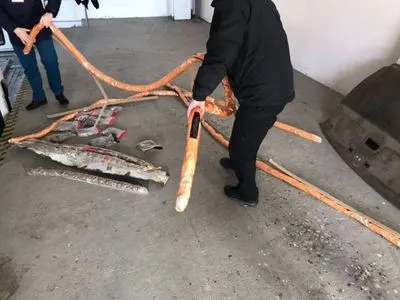 Более 100 килограммов янтаря задержали на границе с Польшей