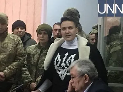 Суд заарештував Савченко до 20 травня