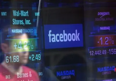 Капитализация Facebook упала на 58 млрд долл. за неделю