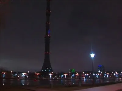 Останкинскую башню "выключат" на три дня в знак траура по погибшим в Кемерово