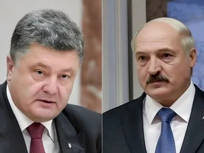 Порошенко обговорив з Лукашенком по телефону економічну співпрацю