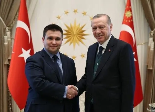 Клімкін зустрівся з Президентом Туреччини
