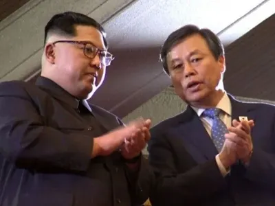 Ким Чен Ын посетил концерт южнокорейских поп-музыкантов в Пхеньяне