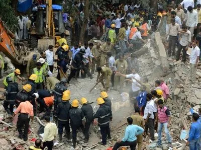 В Індії в результаті обвалення готелю загинули дев'ятеро людей