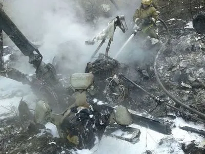 З’явилося відео падіння вертольоту в російському Хабаровську